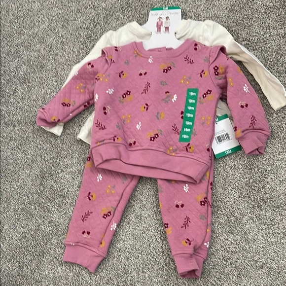 Koala Pink Floral Toddler Outfit NWT - Picture 3 of 4